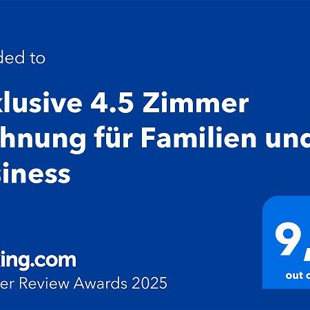 Exklusive 4.5 Zimmer Wohnung Fuer Familien Und Business Eschenz Kültér fotó