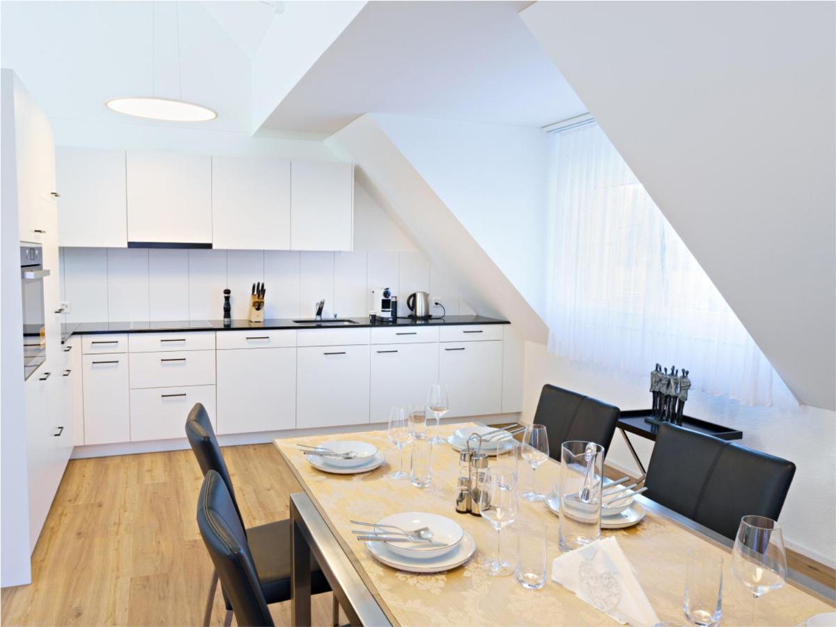 Exklusive 4.5 Zimmer Wohnung Fuer Familien Und Business Eschenz Kültér fotó